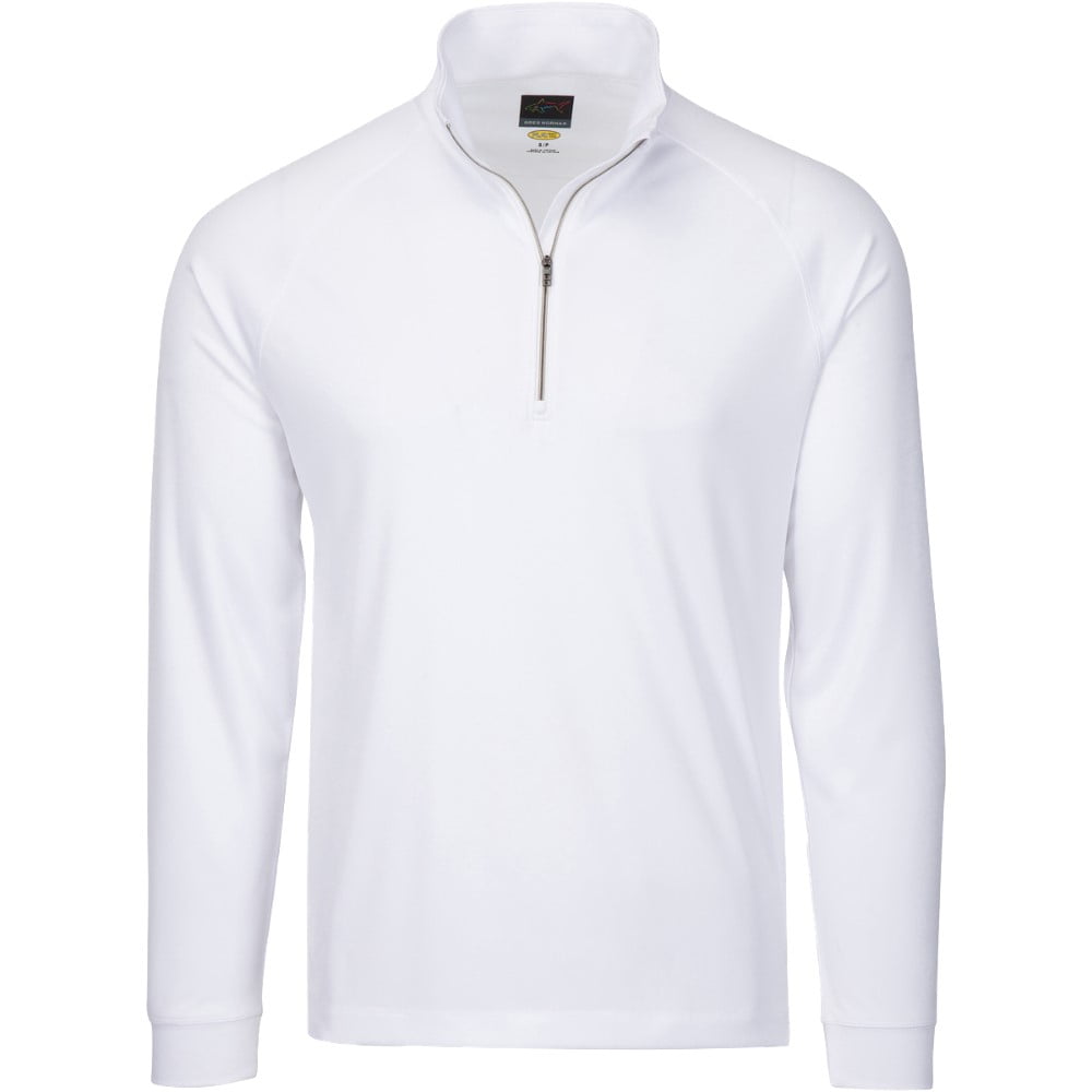 New Mens Greg Norman 1/4 Zip Mock Pullover 2018 Golf Shirt Choose
