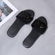 thumbnail image 5 of Amzcrzy Zapatos de mujer,Zapatos de mujer,Zapatillas de mujer, Chanclas de moda para mujer, para uso en interiores y tiempo libre, con punta abierta, planas y para playa. Sandalias Mujer Zapatillas D, 5 of 6