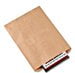 A1BakerySupplies 100 Pack Brown Kraft Paper Bags Flat Merchandise Bags Gift Bags Shopping 6 x 9 In)