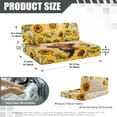 thumbnail image 7 of XYZCANDO Cow Sunflower RV Dinette Cushion Covers Washable Couch Cushion Covers Universal Slip Covers for Loveseat Comfortable RV Accessories for Inside 1 Backrest Cover and 1 Bench Cover, 7 of 7