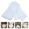 thumbnail image 1 of UPGRATOR 5Pcs Multipurpose Cotton Face and Hand Towels White Absorbent Comfortable Material, 1 of 4