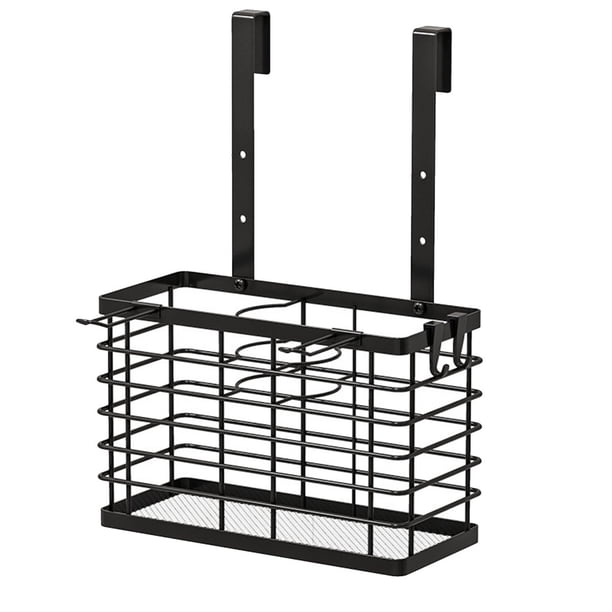 Organizador Herramientas para el Cabello: Soporte para Secador Pelo/Soporte para Secador Pelo, Puerta Gabinete, Organizador BañO, Cesta Almacenamiento para el Cuidado del Cabello