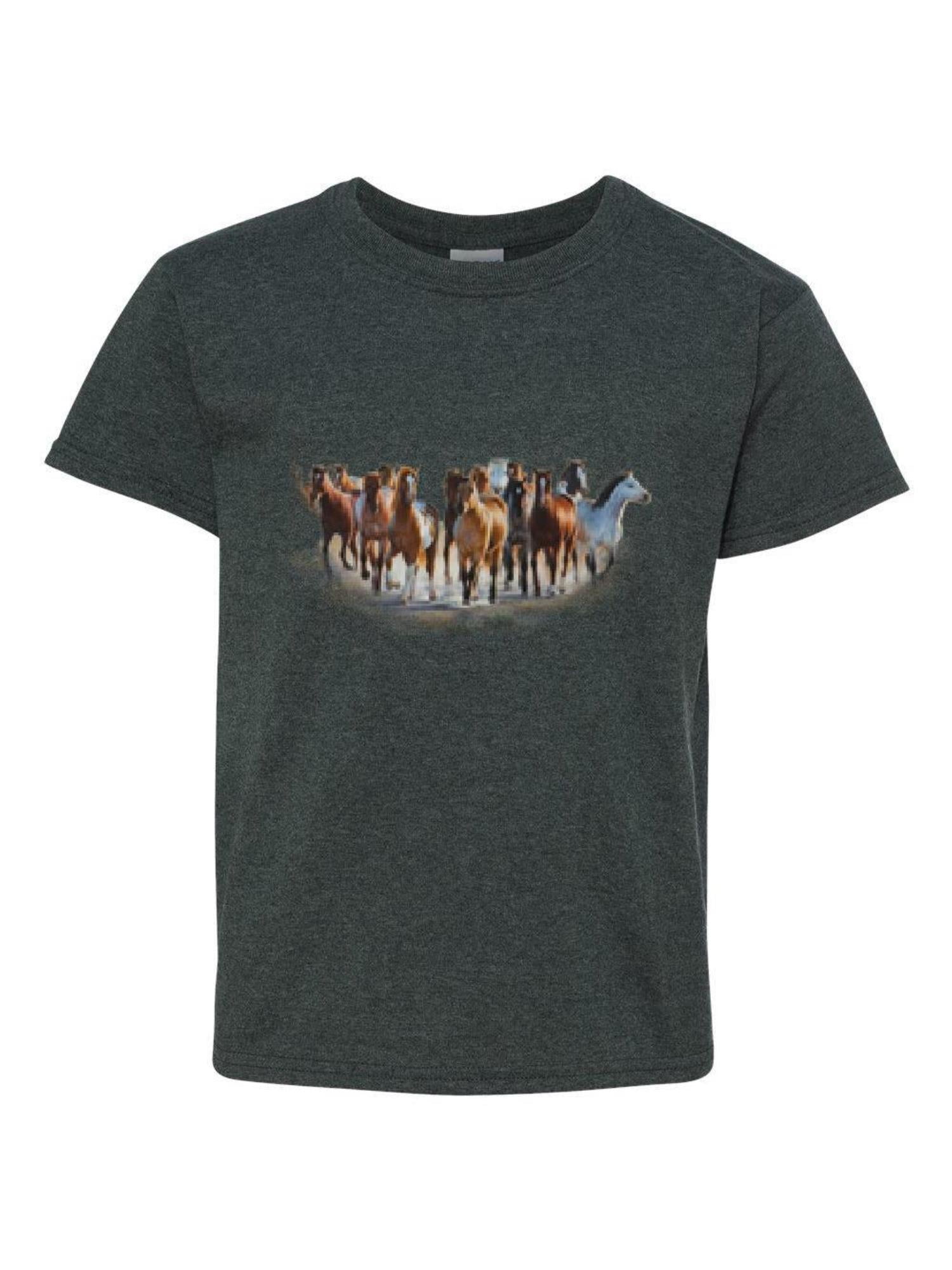 IWPF Big Boys TShirts and Tank Tops, up to Big Boys Size 24 Horses