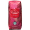 Starbucks Holiday Christmas Blend Whole Bean Coffee 16 Oz (Caffinated Dark Roast)