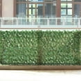 thumbnail image 3 of Efavormart 12 Pack Dark Green Artificial Ivy Privacy Screen Fence Wall Panel, Faux Leaf Hedge Greenery Garden Decor - 32 Sq. ft., 3 of 5