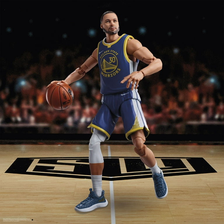 NBA x Hasbro Stephen Curry Golden State Warriors Starting Lineup Series 1  Action Figure - Walmart.com