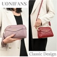 thumbnail image 6 of Crossbody Bags for Women, Small Handbags PU Leather Shoulder Bag Ladies Clutch Purse Quilted Satchels, 6 of 7