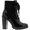 Black, variant on BCBGeneration Womens Pilas Faux Leather Lace-Up Booties