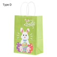 thumbnail image 1 of 4PCS Supplies Gift Packaging Rabbit Egg Party Biscuits Storage Gift Bag Cookies Pocket Easter Handbag Candy Bag TYPE D, 1 of 8