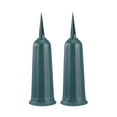 thumbnail image 2 of EZPXFCI 6 Pack Cemetery Vases,Memorial Floral Vases with Spikes,Grave Flower Holder Cones for Outdoor Use,Lawn Headstone Graveside Decoration,Fresh or Artificial Flowers,Green, 2 of 8