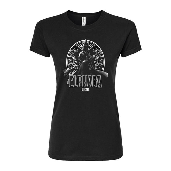 Wicked - Elphaba Decorative - Juniors Fitted Graphic T-Shirt