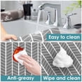 thumbnail image 3 of HLONK Ikopy 2Pcs Washer and Dryer Covers for The Top Dust-Proof Washing Machine Top Covers with Non-slip Bottom Washer Top Covers Washer Dryer Top Protector  for Washing Machines, 3 of 10