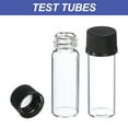 thumbnail image 4 of 2ml Clear Glass Vials, 15 Pack Sample Vials with Screw Cap Reagent Media Bottle with Labels Leak-Proof Liquid Sample Glass Vial for Lab Laboratory, 4 of 6