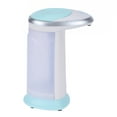 thumbnail image 4 of Dispensador automático de jabón sin contacto con sensor de líquido para el baño del hogar, color azul, 4 of 14