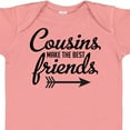 thumbnail image 4 of Inktastic Cousins Make the Best Friends with Arrow Boys or Girls Baby Bodysuit, 4 of 5