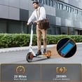 thumbnail image 3 of SANOPY 350W Electric Scooter for Adults & Teens, 25Miles Travel Range, Top 20 Mph, 9" Solid Tire, Double Braking Systems, Foldable Commuter Electric Scooter With APP Control, New Blue, 3 of 8