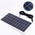 thumbnail image 3 of Panel Solar Cargador 12V Con Puerto 10W para Batería/cámara Seguridad 3.7V, 3 of 9