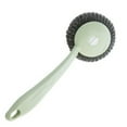 thumbnail image 2 of Tampon en Acier Inoxydable Tampon à Récurer Manche Long Brosse de Nettoyage Outil de Lavage de Vaisselle, 2 of 3
