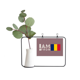 thumbnail image 1 of Soy de Colombia Marco De Metal Florero De Cerámica Decoración, 1 of 4