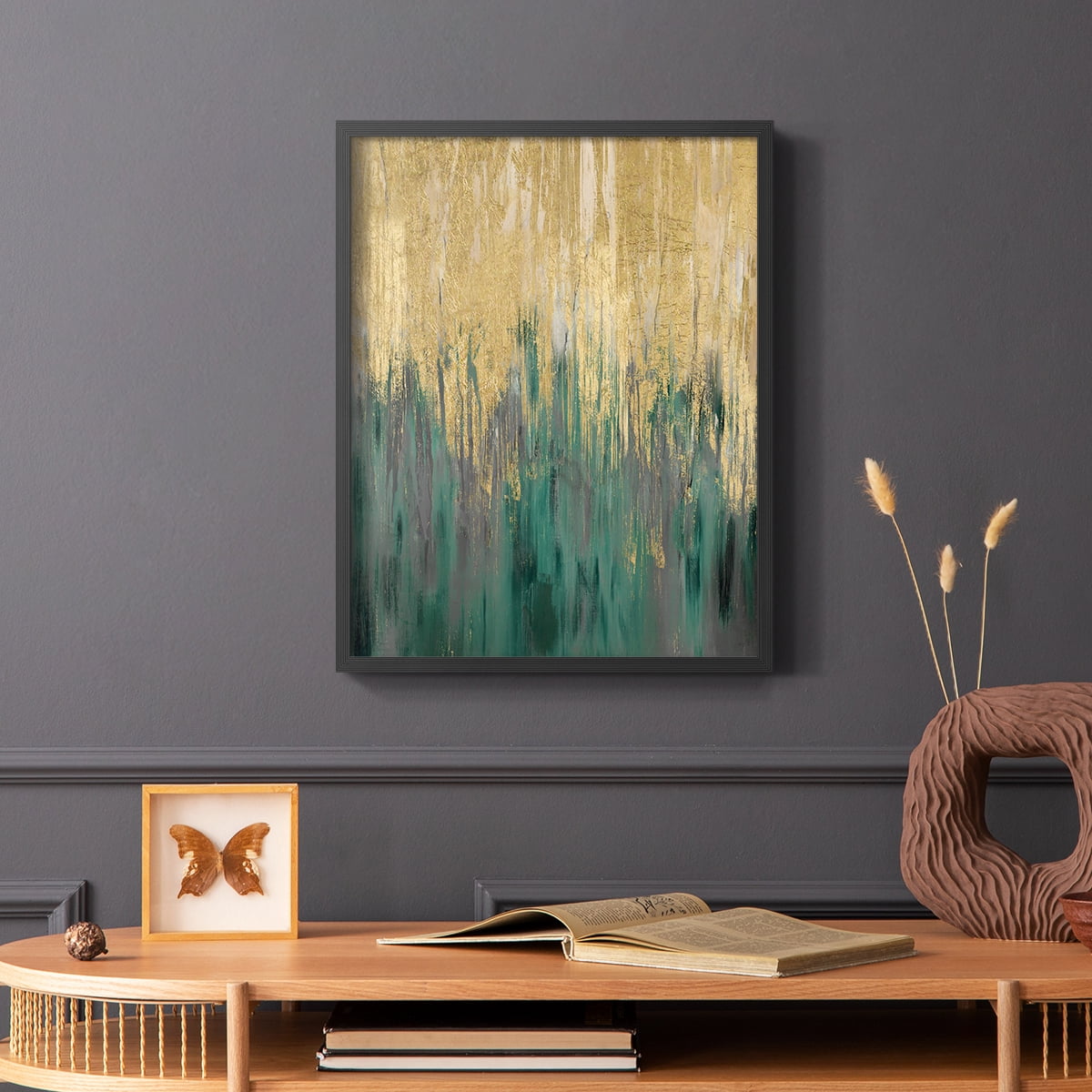 Catskill Forest in Paper Solid Wood 8 x 10 Framed Print