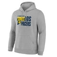 thumbnail image 2 of Men's Gray Indiana Pacers Noches Training Hoodie, 2 of 3