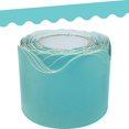 thumbnail image 1 of Molde De Borde Enrollado Festoneado Azul - 50 Pies - Decora Tablones De Anuncios, Paredes, Escritorios, Ventanas, Puertas (haoyi, 1 of 5