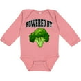 thumbnail image 3 of Inktastic Powered by Broccoli Boys or Girls Long Sleeve Baby Bodysuit, 3 of 5
