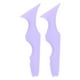 thumbnail image 1 of 2 plantillas de delineador de ojos con punta puntiaguda, reutilizables, impermeables, de silicona, para maquillaje, color morado, 1 of 14