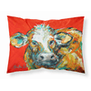 Caught Red Handed Cow Fabric Standard Pillowcase-30 x 20.5-