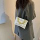 thumbnail image 2 of Bolso bandolera con entramado de cuero PU para mujer Bolso con cadena de color sólido (Blanco) Tmvgtek Oficina Multiescena Multifunción, 2 of 9