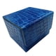 thumbnail image 3 of Caja para baraja de cartas, caja para guardar cartas, caja para juegos de baraja de cartas de piel sintética con Azul, 3 of 9