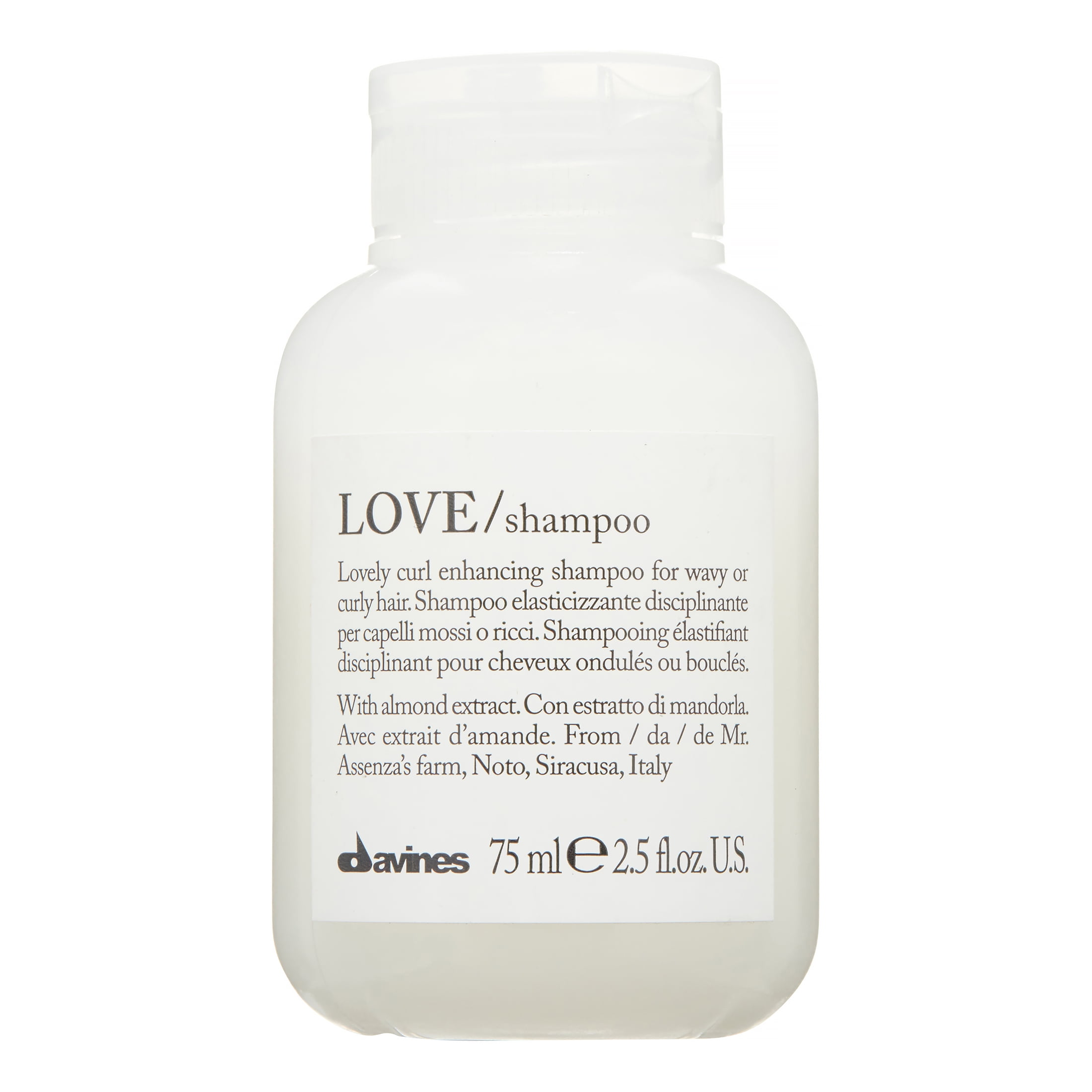 Davines Love Lovely Curl Enhancing Shampoo, 2.5 Oz