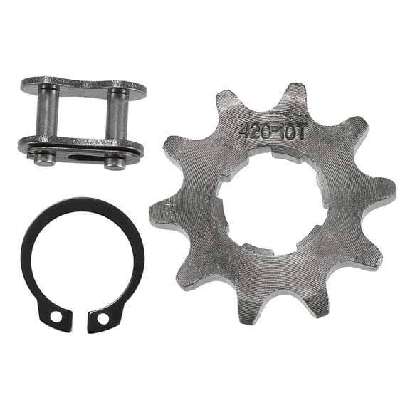 1 Set 420 10T 20mm Motorcycle Front Engine Sprocket for 50cc 70cc 90cc 110cc 125cc Dirt Pit Bike