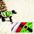 thumbnail image 4 of Christmas Pet Costume Hooded Outfit Warm Dog Cat Holiday Clothes with Adjustable Buckle Festive Xmas Dress for Pet Party Photo Props, 4 of 4