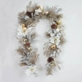 thumbnail image 6 of Christmas Garland Hanging Rattan Weaving Wall Hanging Decorations Xmas Garland Decor for Yard, Porch, Table, Wall, Stair Mantel, Frames, Party Decor 71inch, 6 of 7
