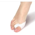 thumbnail image 5 of Corrector Hallux Valgus [6x] silicona mejorada, 0% BPA, talla única - separador de dedos, alisador, espaciador de órtesis de pie para protección de dedos hallux valgus - Blanco Rojo Verde MX-0132004FYD, 5 of 5