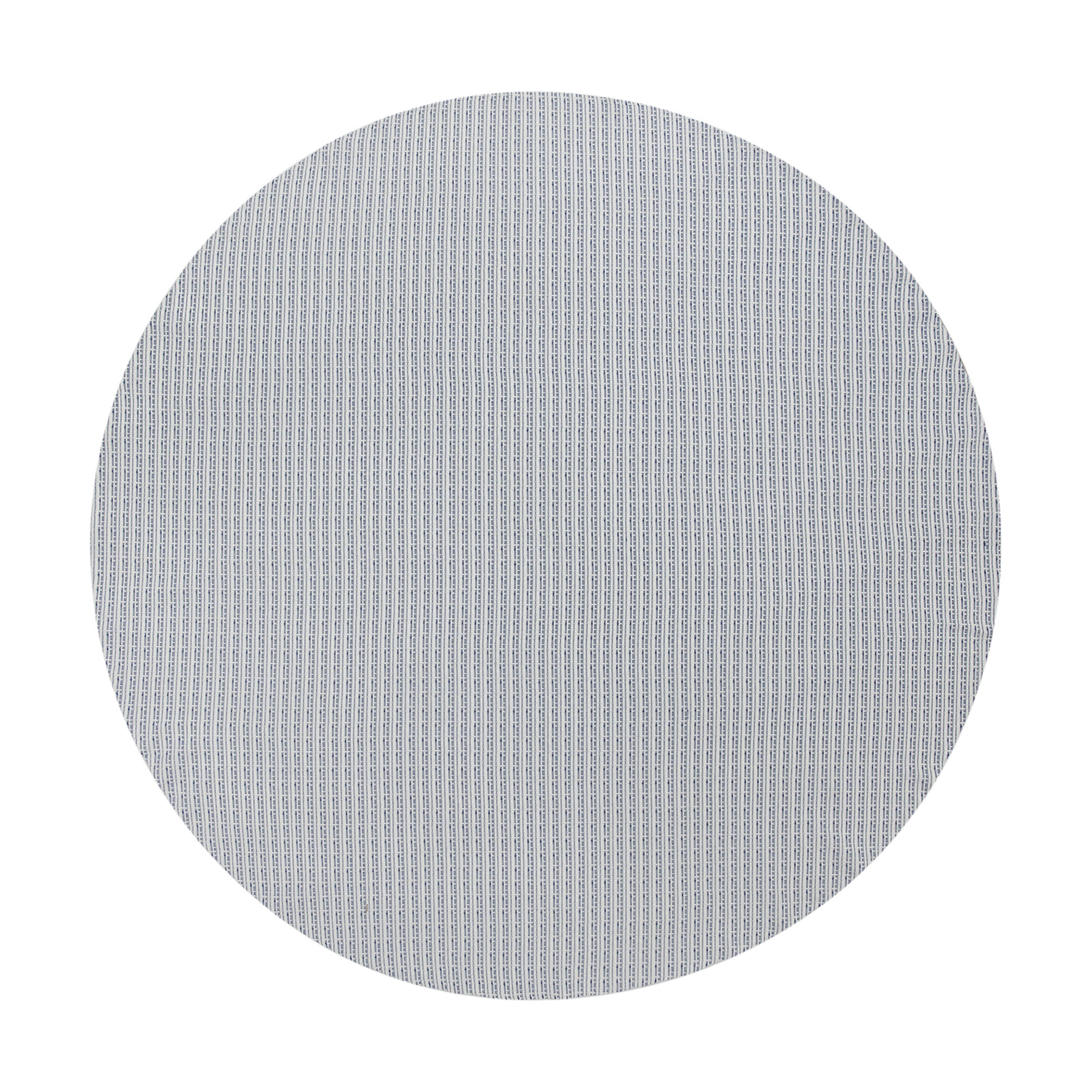 Mainstays Blue Plaid 70-Inch Round Tablecloth in Cotton Polyester Blend