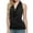 Black, variant on Homenesgenics Tank Tops for Women Women Sexy Halter Drape Cowl Neck Tank Blouse Backless Sleeveless Vest Tops