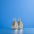 thumbnail image 1 of PAMINGONO 2pcs Heavy Duty Pulley Blocks Double Pulley System Stainless Steel For Home Use, 1 of 6