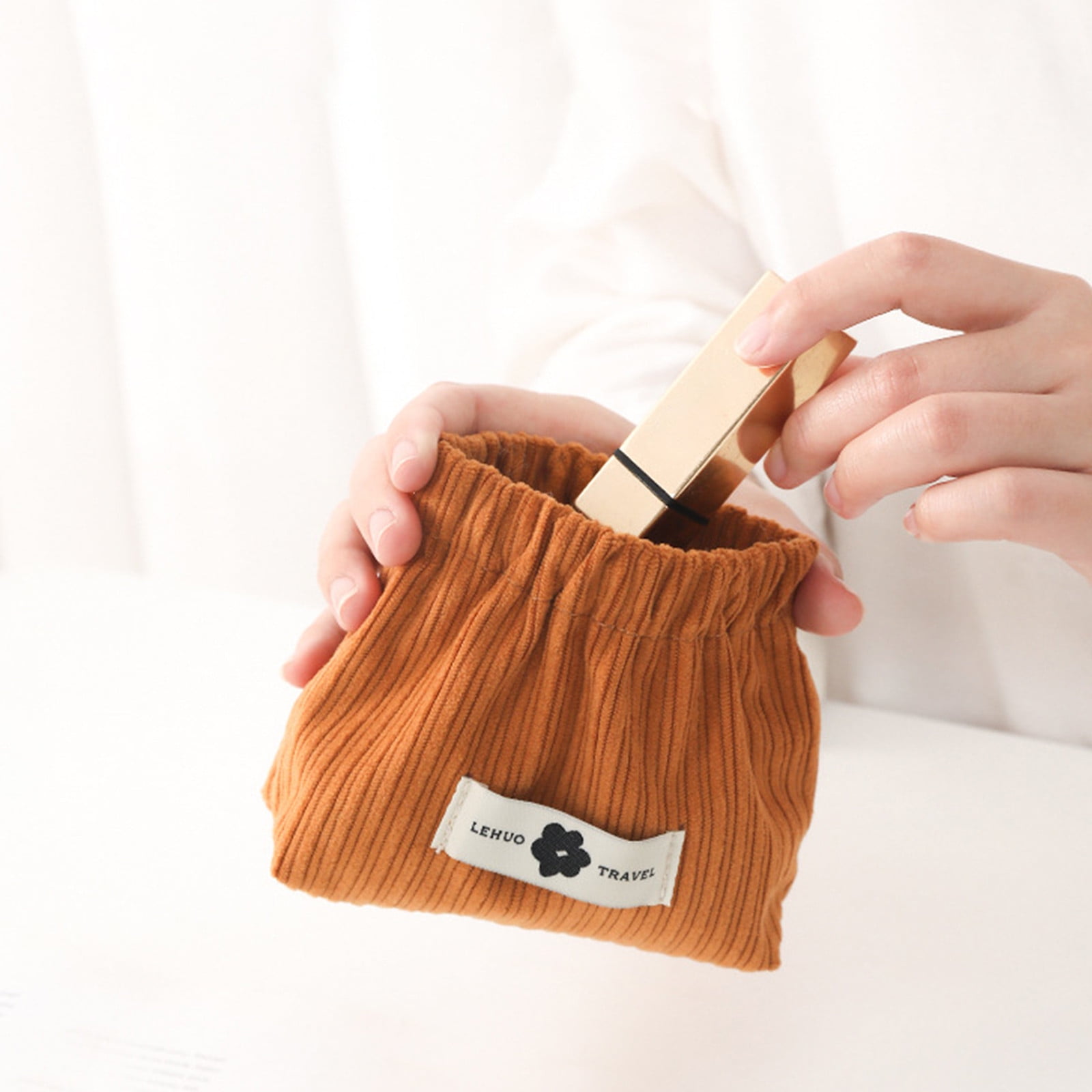 TESHUDI 2pcs Fashion Hair Tie Organizer Boxes, Small Portable