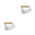 thumbnail image 1 of Vogacara Burger Press Wooden Handle Bacon Rustproof to Home Easy Clean Accessories Redondo 2piezas, 1 of 1