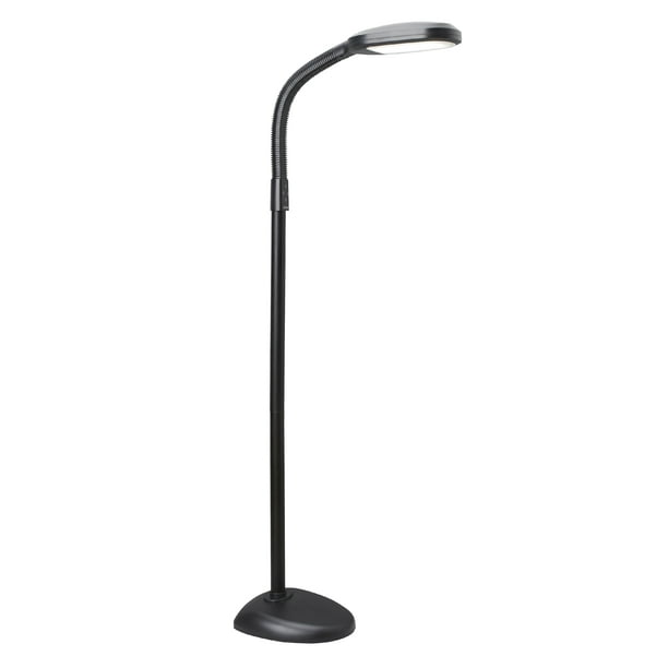 Full Spectrum Led Modern Floor Lamp, Led Gooseneck Floor Lamp With Adjustable Height