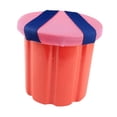 thumbnail image 2 of Taburete de jardinería resistente con correas elásticas, accesorios portátiles, taburete de camping para el hogar, niños, adultos, picnics, jardín. Altura 25 cm, 2 of 8