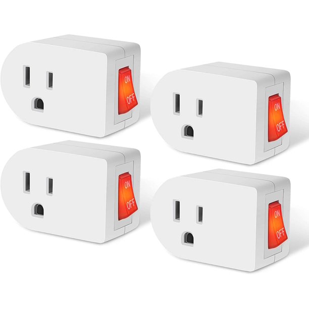 Plug Outlet Adapter Switch