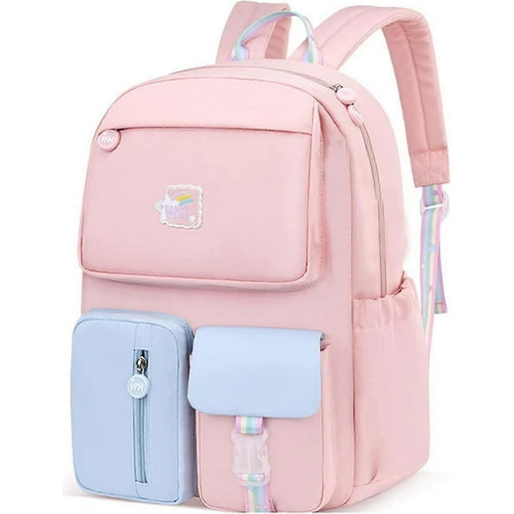 School Bag Backpack For Girls Boys Big Capacity Primary Middle High School Rucksack Bag Children Casual Daypack For Teen Girl Boys (blue)