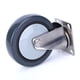 thumbnail image 2 of Ruedas, ruedas universales de 3 pulgadas Rueda universal giratoria Rueda con placa Durabilidad extendida, 2 of 7