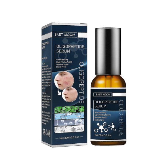 East Moon Men's Oligopeptide Acne Cleansing Essence Dilutes Pimples, Pimples, Shrinks Pores, And Gently Cleans Acne