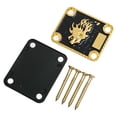 thumbnail image 2 of Electric Guitar Neck Backing Plate Bass Neck Strength Connect Board Joint Plate Guitar Neck Joint Board Instruments Accessories, 2 of 8