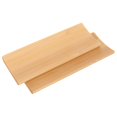 thumbnail image 3 of Bamboo Sushi Plate Set Practical Sushi Board For Special Parties Orange Color Rectangular Shape 2Pack, 3 of 4