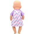 thumbnail image 4 of Doll Dress - Purple Glitter Fish Scale Skirt Set American Girl Doll, My Life Doll,Our Generation and 14 Inch Dolls, 4 of 4